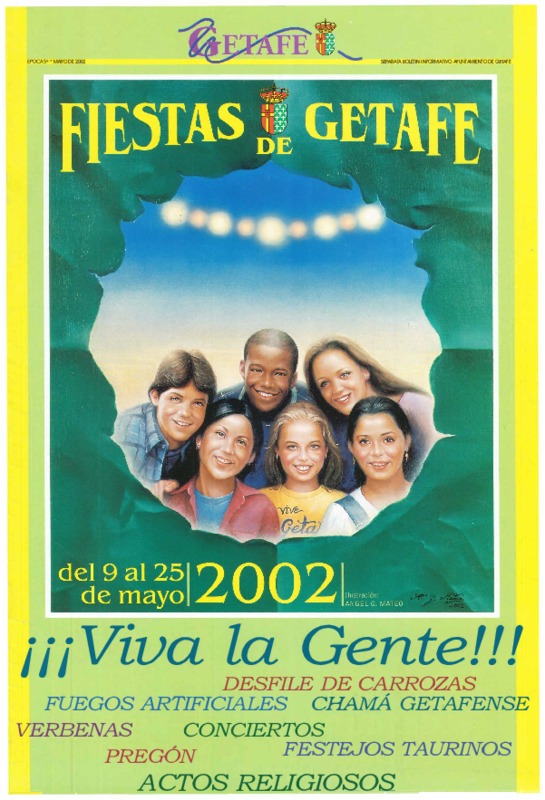 Fiestas patronales en honor a Nuestra Señora de los Ángeles 2002 Getafe
